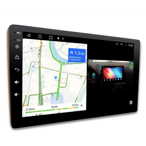 Штатная магнитола IQ NAVI P6-1728CFSHD (6/128ГБ) для Kia Rio IV 2017-2020 c рамкой 9 на Android 10.0