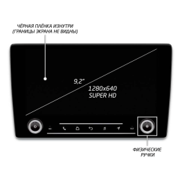 Автомагнитола IQ NAVI P6K-1709CFSHD SUPER HD (6/128ГБ) для Kia Sorento II 2009-2012 на Android 10.0
