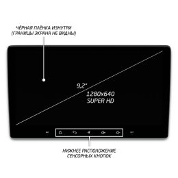 Штатная магнитола IQ NAVI P6-1710CFSHD SUPER HD (6/128ГБ) для Kia Sorento II 2012-2020 на Android 10.0