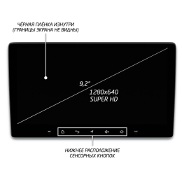 Штатная магнитола IQ NAVI P6-1732CFSHD SUPER HD (6/128ГБ) для Kia Soul I 2008-2014 на Android 10.0