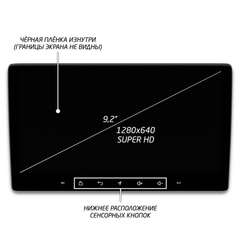 Штатная магнитола IQ NAVI P6-1718CFSHD SUPER HD (6/128ГБ) для Kia Sportage IV 2016-2018 на Android 10.0