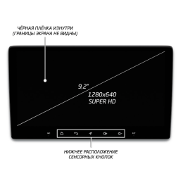 Штатная магнитола IQ NAVI P6-1802CFSHD SUPER HD (6/128ГБ) для Lada Xray 2016-2022 на Android 10.0