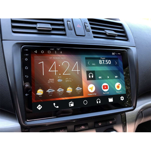 Автомагнитола IQ NAVI P6-1902CFSHD (6/128ГБ) для Mazda 6 (GH) 2007-2012 на Android 10.0