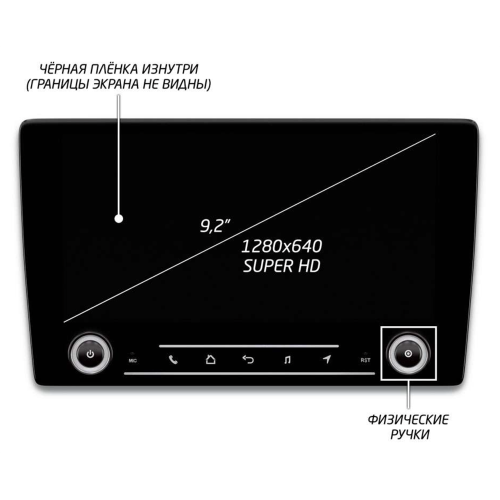 Штатная магнитола IQ NAVI P6K-1910CFSHD (6/128ГБ) для Mazda CX-5 I 2011-2017 на Android 10.0