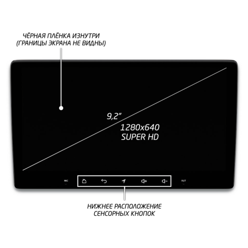 Штатная магнитола IQ NAVI P6-1304CFSHD SUPER HD (6/128ГБ) для Citroen C4 AirCross 2012-2017 на Android 10.0