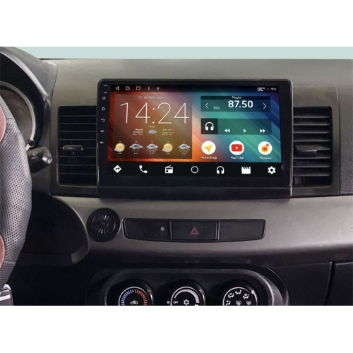 Автомагнитола IQ NAVI P6-2004KFSHD (6/128ГБ) для Mitsubishi Lancer X 2007-2019 на Android 10.0