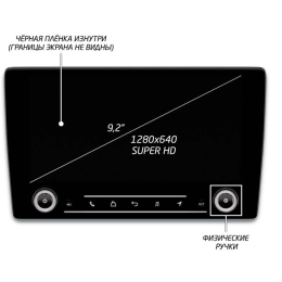Штатная магнитола IQ NAVI P6K-2004CFSHD (6/128ГБ) для Mitsubishi Lancer X 2007-2019 на Android 10.0