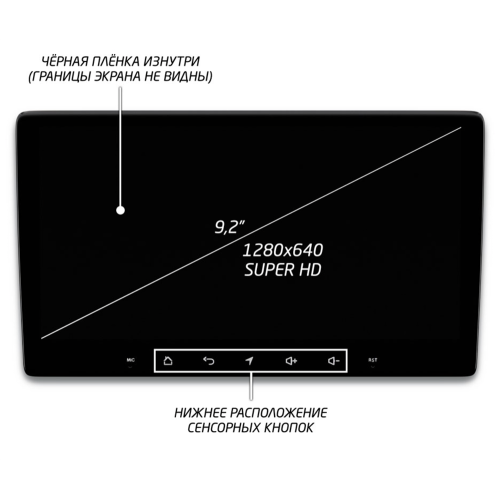 Штатная магнитола IQ NAVI P6-2102KFSHD SUPER HD (6/128ГБ) для Nissan Teana II 2008-2013 на Android 10.0