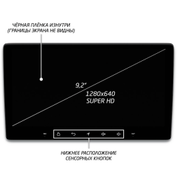 Штатная магнитола IQ NAVI P6-2204CFSHD SUPER HD (6/128ГБ) для Opel Antara 2006-2017 на Android 10.0