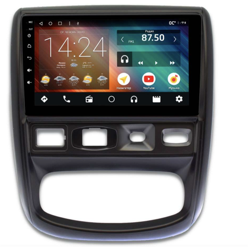 Автомагнитола IQ NAVI P6-2403CFSHD (6/128ГБ) для Renault Duster 2010-2015 на Android 10.0