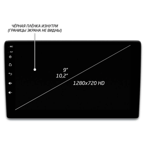 Автомагнитола IQ NAVI P6-2403CFSHD (6/128ГБ) для Renault Duster 2010-2015 на Android 10.0