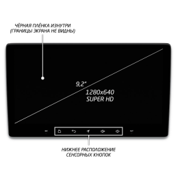 Штатная магнитола IQ NAVI P6-2405CFSHD SUPER HD (6/128ГБ) для Renault Duster 2015-2020 на Android 10.0