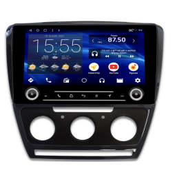 Штатная магнитола IQ NAVI P6K-2504CFSHD (6/128ГБ) для Skoda Octavia II (A5) 2004-2013 на Android 10.0