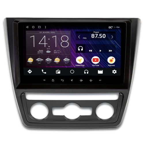 Штатная магнитола IQ NAVI P6-2509CFSHD SUPER HD (6/128ГБ) для Skoda Yeti I 2009-2018 на Android 10.0