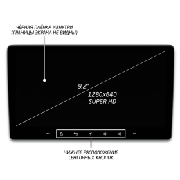 Штатная магнитола IQ NAVI P6-2803CFSHD SUPER HD (6/128ГБ) для Suzuki SX4 I 2006-2014 на Android 10.0