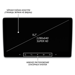 Штатная магнитола IQ NAVI P6-2922CFSHD SUPER HD (6/128ГБ) для Toyota Avensis III 2009-2015 на Android 10.0