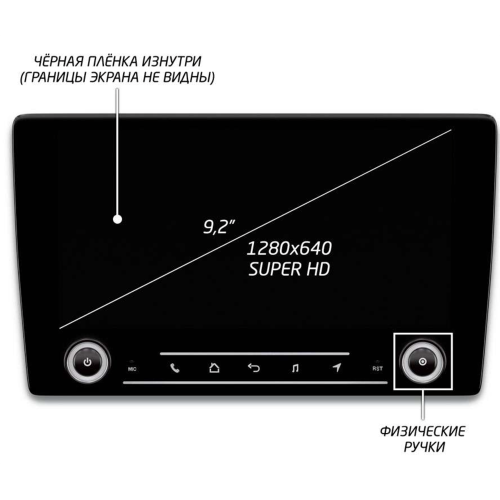 Штатная магнитола IQ NAVI P6K-2940CFSHD (6/128ГБ) для Toyota Camry V40 2006-2011 на Android 10.0
