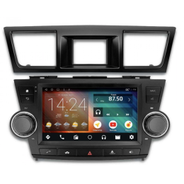Автомагнитола IQ NAVI P6-2942KFSHD (6/128ГБ) для Toyota Highlander (U40) 2007-2013 с рамкой 9