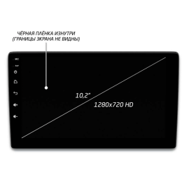 Головное устройство IQ NAVI P4-2916KFSHD (4/64ГБ) для Toyota Highlander (U50) 2014-2019 на Android 10.0
