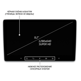 Штатная магнитола IQ NAVI P6-2908CFSHD SUPER HD (6/128ГБ) для Toyota Land Cruiser 100 2002-2007 на Android 10.0
