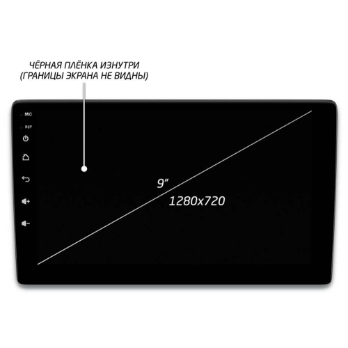 Автомагнитола IQ NAVI P6-2943CFSHD (6/128ГБ) для Toyota Land Cruiser 100 2002-2007 на Android 10.0