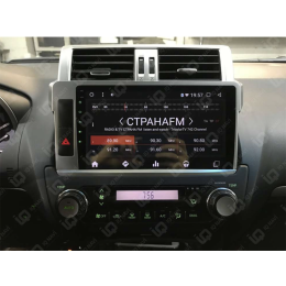 Головное устройство IQ NAVI P4-2912KFSHD (4/64ГБ) для Toyota Land Cruiser Prado 150 2013-2017 на Android 10.0