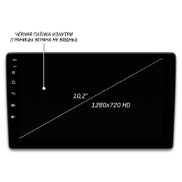 Головное устройство IQ NAVI P4-2929KFSHD (4/64ГБ) для Toyota Land Cruiser Prado 150 2017-2020 на Android 10.0