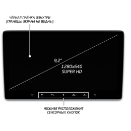 Штатная магнитола IQ NAVI P6-2913CFSHD SUPER HD (6/128ГБ) для Toyota RAV4 (XA30) 2006-2013 на Android 10.0
