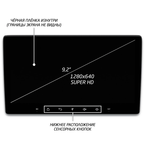 Штатная магнитола IQ NAVI P6-2913CFSHD SUPER HD (6/128ГБ) для Toyota RAV4 (XA30) 2006-2013 на Android 10.0