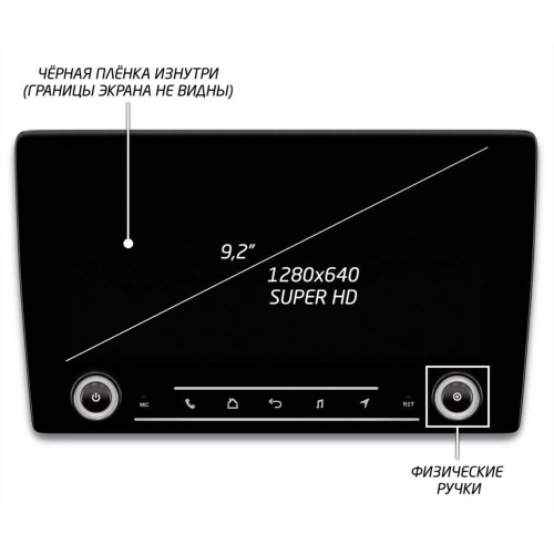 Штатная магнитола IQ NAVI P6K-2934CFSHD (6/128ГБ) для Toyota RAV4 (XA50) 2018-2024 на Android 10.0