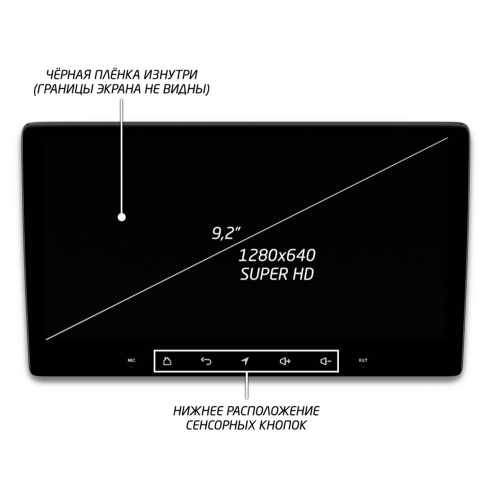Штатная магнитола IQ NAVI P6-2936CFSHD SUPER HD (6/128ГБ) для Toyota Tundra II 2013-2021 на Android 10.0