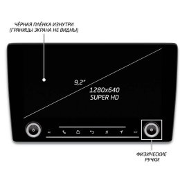 Штатная магнитола IQ NAVI P6K-3009CFSHD (6/128ГБ) для Volkswagen Passat CC, B6, B7 2005-2017 на Android 10.0