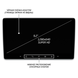 Штатная магнитола IQ NAVI P6-3014CFSHD SUPER HD (6/128ГБ) для Volkswagen Touran 2003-2016 на Android 10.0