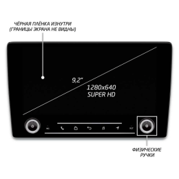 Штатная магнитола IQ NAVI P6K-3014CFSHD (6/128ГБ) для Volkswagen Touran 2003-2016 на Android 10.0