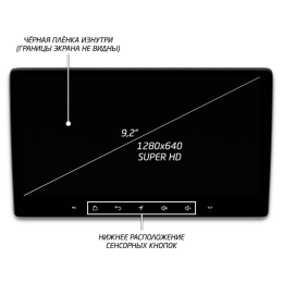Штатная магнитола IQ NAVI P6-2802CFSHD SUPER HD (6/128ГБ) для Suzuki SX4 II 2013-2022 на Android 10.0