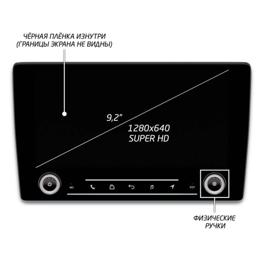 Штатная магнитола IQ NAVI P6K-1403CFSHD (6/128ГБ) для Ford Mondeo IV 2007-2010 серебро на Android 10.0