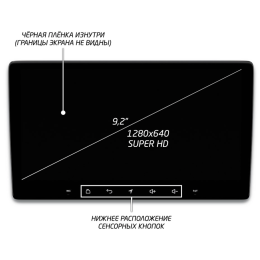 Штатная магнитола IQ NAVI P6-1507KFSHD SUPER HD (6/128ГБ) для Honda CR-V 4 2012-2016 на Android 10.0