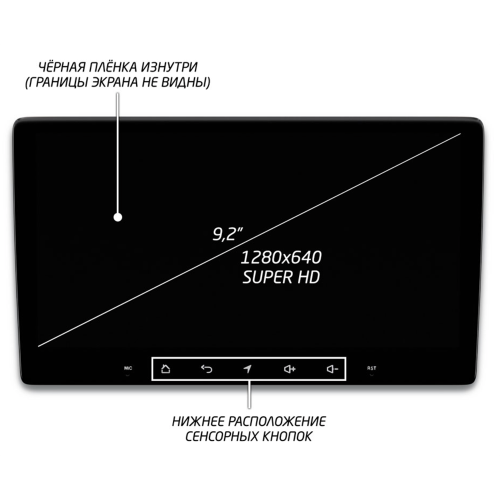 Штатная магнитола IQ NAVI P6-4302CFSHD SUPER HD (6/128ГБ) для Great Wall Hover H5 2010-2018 на Android 10.0