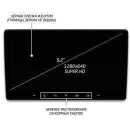 Штатная магнитола IQ NAVI P6-4301CFSHD SUPER HD (6/128ГБ) для Great Wall Hover H6 2011-2015 на Android 10.0