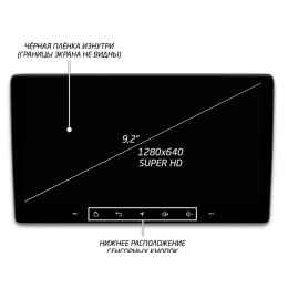 Штатная магнитола IQ NAVI P6-3901CFSHD SUPER HD (6/128ГБ) для Haval H6 2014-2020 на Android 10.0