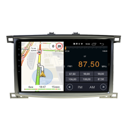 Parafar для Toyota LC100 (2002-2007) на Android 11.0 (PF450FHD-Low)