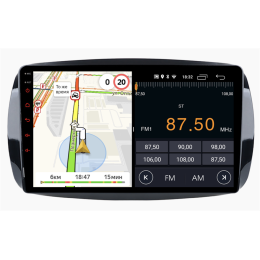 Parafar для Mercedes Fortwo III 2014-2024, Forfour II 2014-2024 на Android 11.0 (PF214FHD)