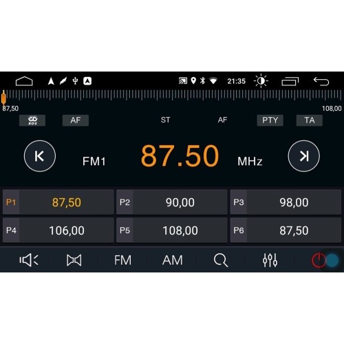 Штатная магнитола Parafar для Kia K5 III 2020-2022 на Android 10.0 (PF680LTX-Low)