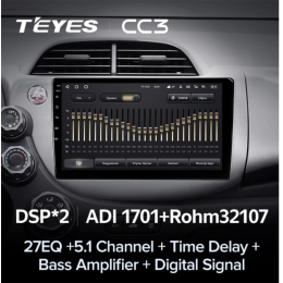Штатная магнитола Teyes CC3 3/32 GB для Honda Fit 2007-2014 на Android 10.0
