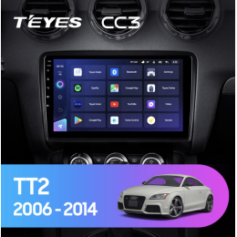 Штатная магнитола Teyes CC3 6/128 ГБ для Audi TT II (8J), TTS II (8J) 2008-2014 на Android 10.0