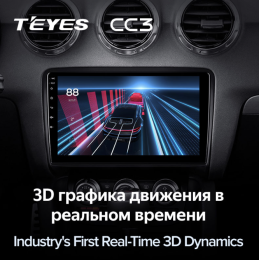 Штатная магнитола Teyes CC3 6/128 ГБ для Audi TT II (8J), TTS II (8J) 2008-2014 на Android 10.0