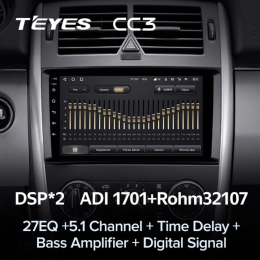 Штатная магнитола Teyes CC3 4/64 GB для Mercedes B-klasse (W245) 2005-2011 на Android 10.0