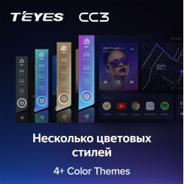 Штатная магнитола Teyes CC3 6/128 GB для Ssang Yong Kyron 2005-2015 на Android 10.0