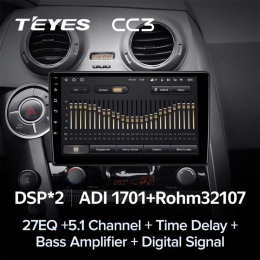 Штатная магнитола Teyes CC3 4/64 GB для Ssang Yong Kyron 2005-2015 на Android 10.0