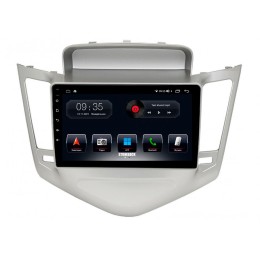 Штатная магнитола Stonelock CHV9011MB 3/32 ГБ для Chevrolet Cruze I 2009-2012 серый на Android 10.0